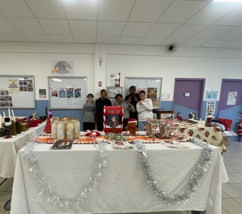 Un beau succès pour le marché de Noël de la SEGPA